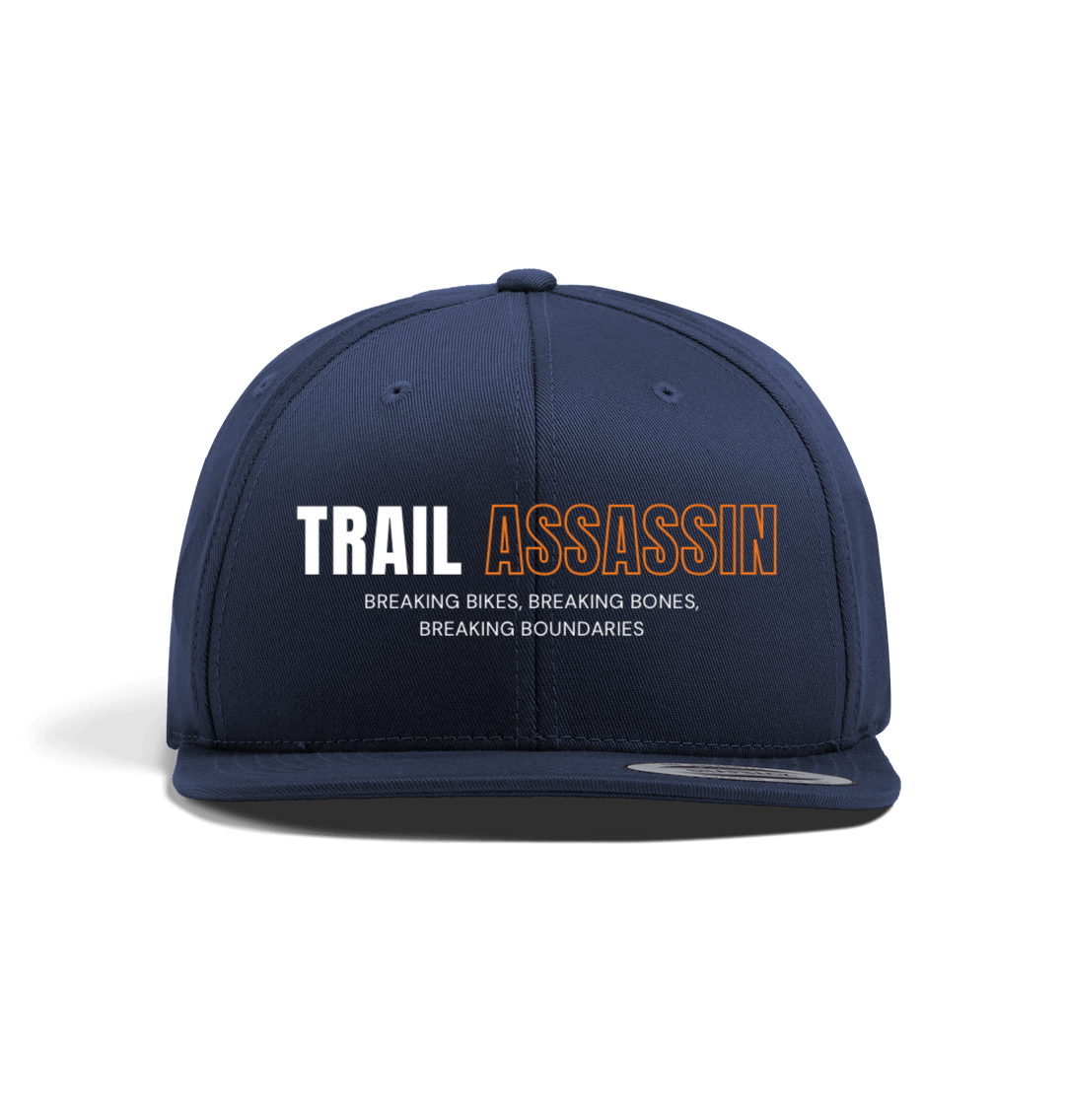 Navy Snapcap \u201cTRAIL ASSASSIN\u201d