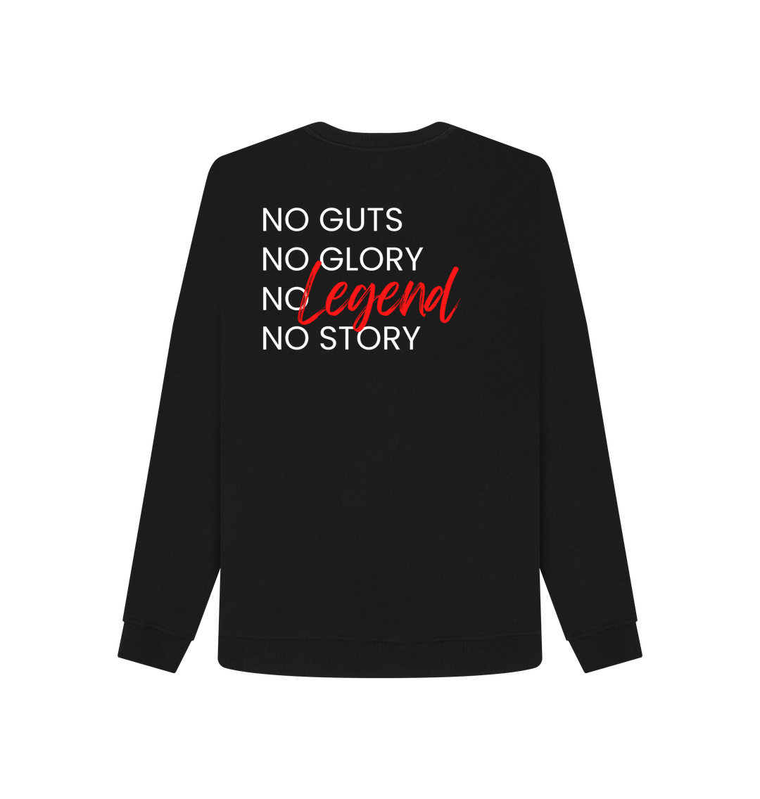 Ladies Sweater “NO GLORY”