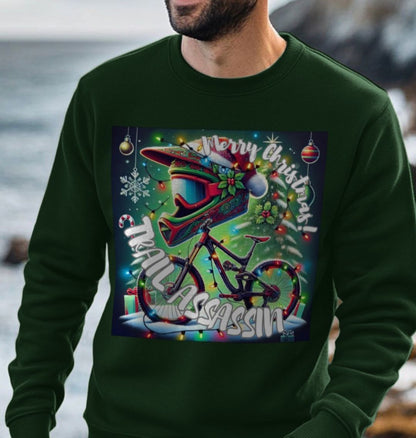 Men’s Crew Neck Sweater “MERRY CRANKMAS”