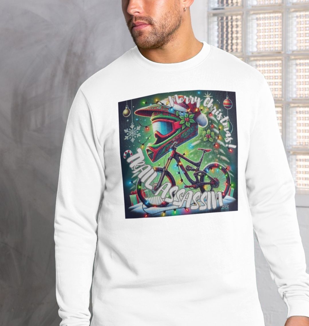 Men’s Crew Neck Sweater “MERRY CRANKMAS”