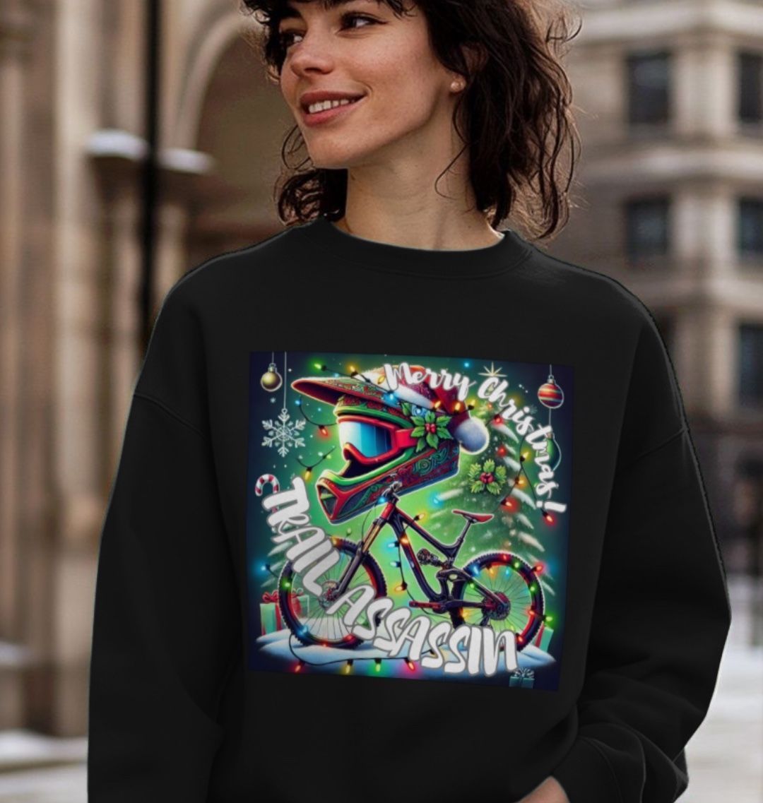 Ladies Oversized Sweater “MERRY CRANKMAS”