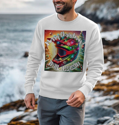 Men’s Crew Neck Sweater “REBEL WITHOUT A CLAUS”