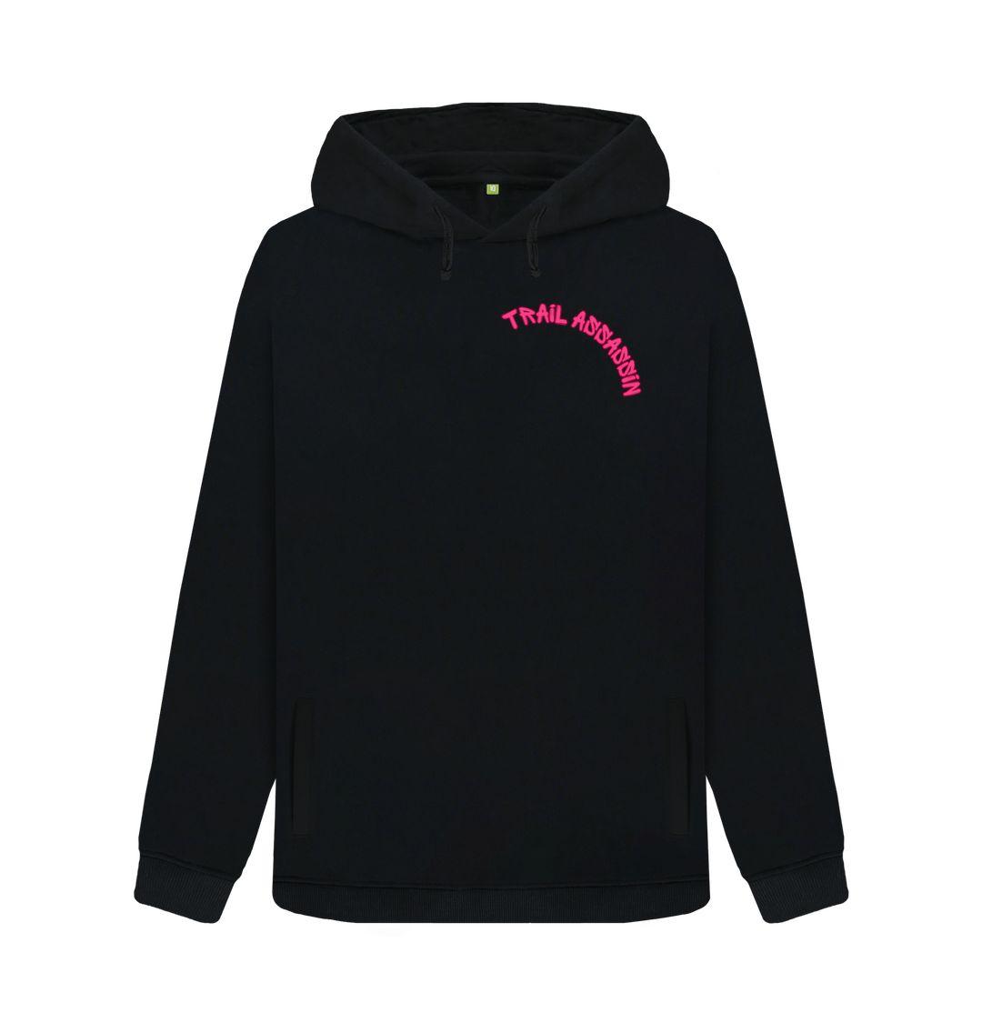 Black Ladies Hoodie \u201dQOM\u201d