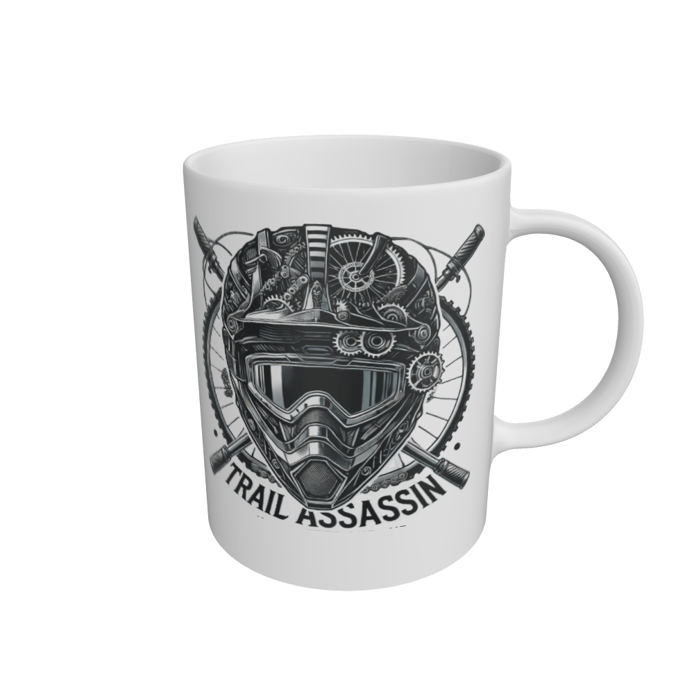 White Mug \u201cGEAR HEAD\u201d