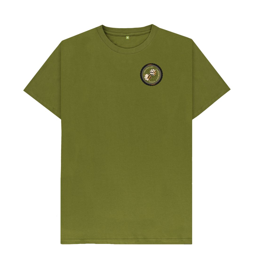 Moss Green T-Shirt \u201cHIGH ROLLER\u201d