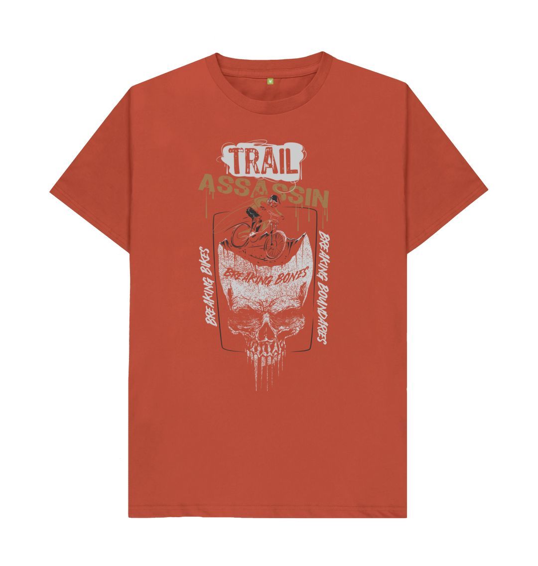 Rust T-Shirt \u201cBREAKING BOUNDARIES\u201d